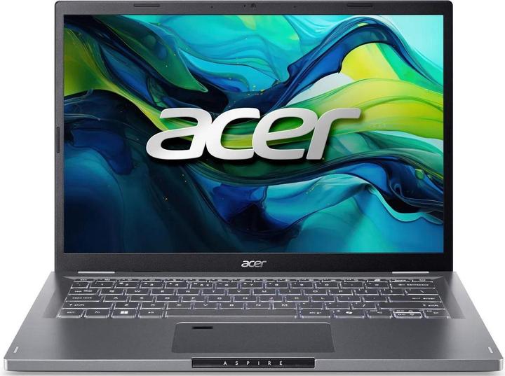 Actual product image Acer Aspire 14 (A14-51M-51PY) 14.0" WUXGA, IPS, Intel Core 5-120U, 8GB RAM, 512GB SSD, Windows 11 (14", Intel Core 5 120U, 8 GB, 512 GB, DE)
