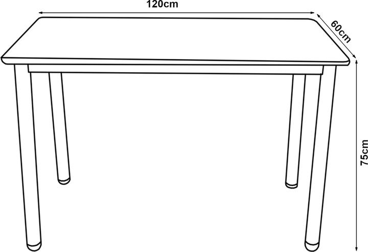 Actual product image En.Casa Tammela (120 x 60 x 75 cm)