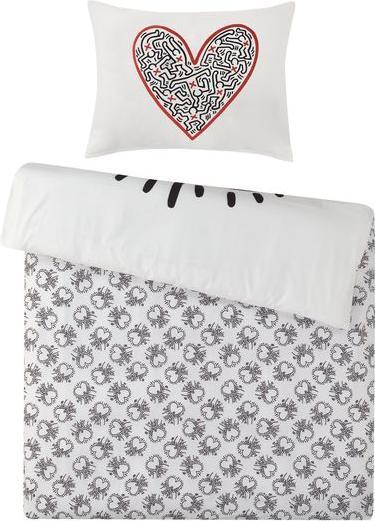 Produktbild Keith Haring Love (Bettwäsche Set, 50 x 70 cm, 160 x 210 cm)