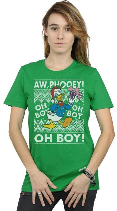 Produktbild Disney Donald Duck Christmas Fair Isle TShirt (S)