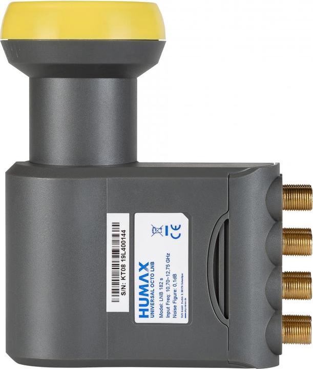 Actual product image Humax LNB 182s - F - 4 cm - 60 mm - 135 mm - 115 mm - 470 g (Octo LNB, 40mm)