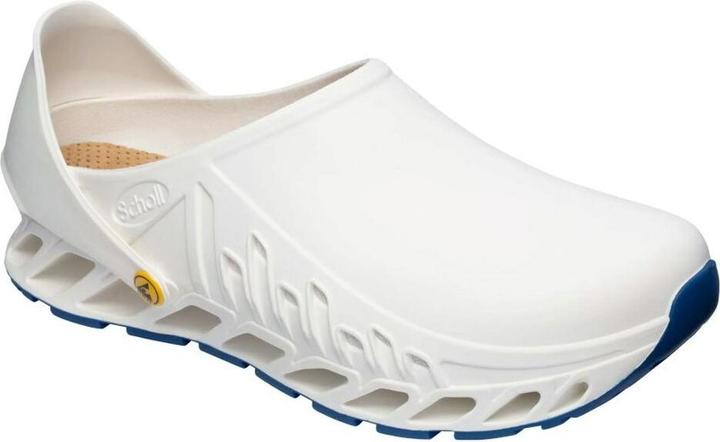 Actual product image Mobilex Scholl Evoflex - unisex white clogs size 46 (46)