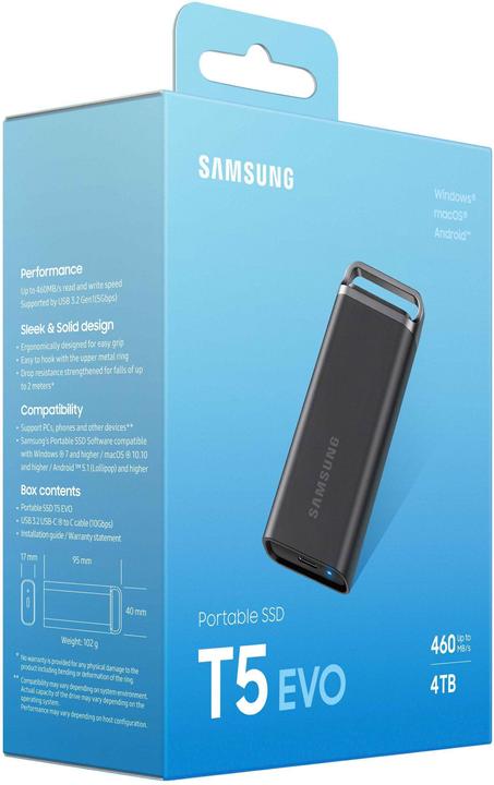 Actual product image Samsung T5 EVO (4000 GB)