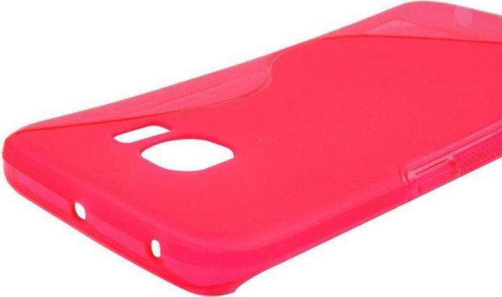 Produktbild König Design Handyhülle TPU Case für Handy Samsung Galaxy S6 Edge SM G925 Pink (Samsung Galaxy S6 Edge)