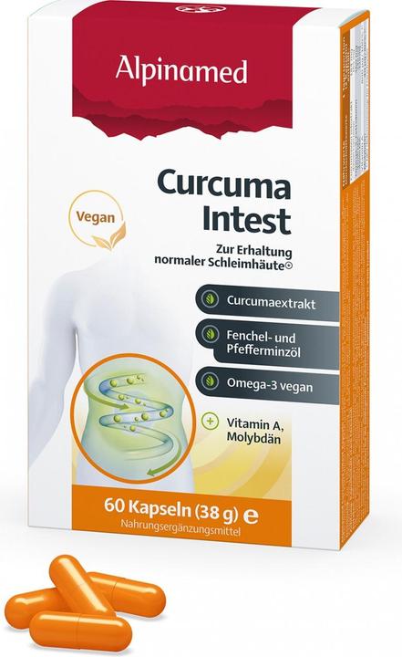 Produktbild Alpinamed CURCUMA INTEST Kapseln (1 Stück, Kapseln, 40 g)