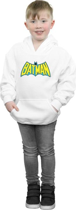 Actual product image Boys Batman Retro Logo Hoodie (128)