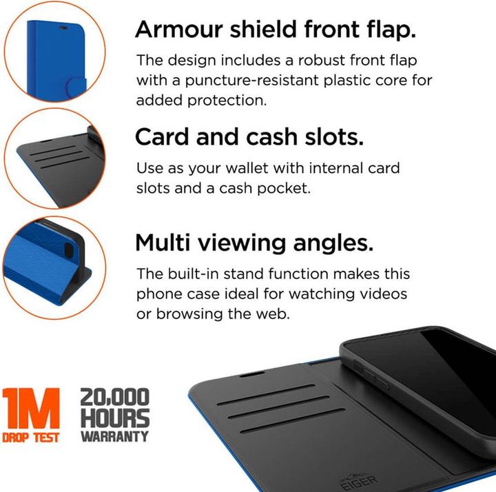 Produktbild Eiger North Folio Bookcase (Apple iPhone 15 Pro Max)