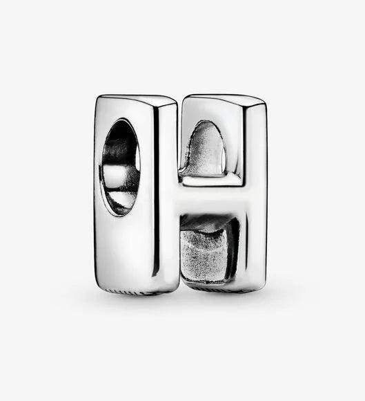 Actual product image Pandora Letter H Charm (Silver)