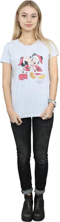 Produktbild Disney Mickey And Minnie Christmas Kiss TShirt (S)