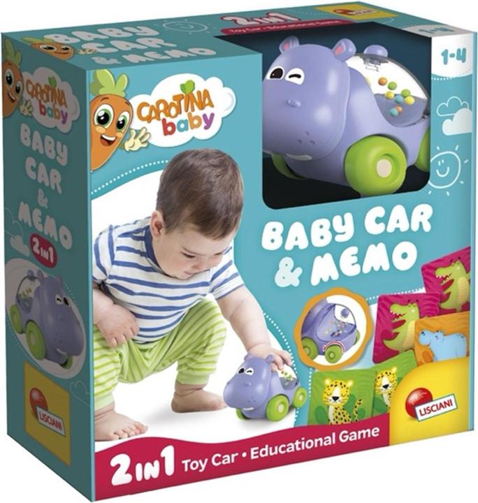 Lisciani Carotina Baby Hippo Car & Memo