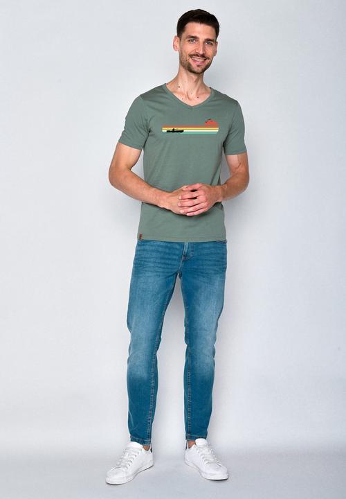 Produktbild Greenbomb Nature Canoe River Peak T-Shirt (M)