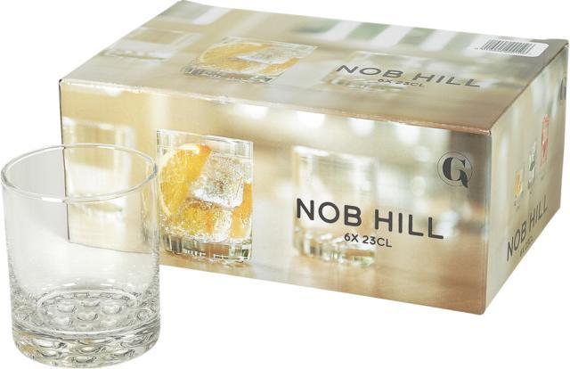 Image du produit Royal Leerdam Gobelet à whisky Nob Hill 25 cl (2.30 dl, 6 x, Verre à whisky)