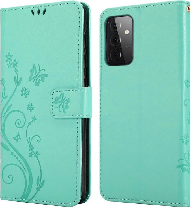 Actual product image Cadorabo Flower Book cover (Samsung Galaxy A72, Samsung Galaxy A72 5G)