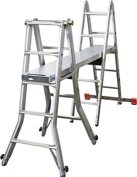 Produktbild Krause Gelenk-Teleskopleiter (Mehrzweckleiter)