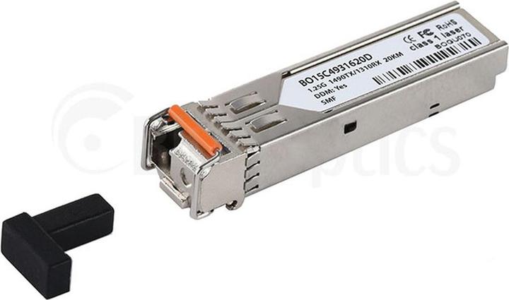 Actual product image CBO Dell GP-SFP2-1Y-BXD Compatible BlueOptics SFP BO15C4931620D
