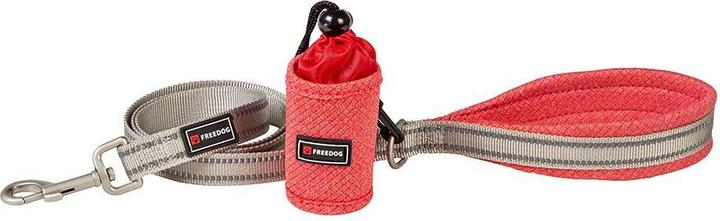 Immagine prodotto Freedog Guinzaglio corto in nylon Shiva rosso 120x1,5cm (1.5, Cane, Generale)