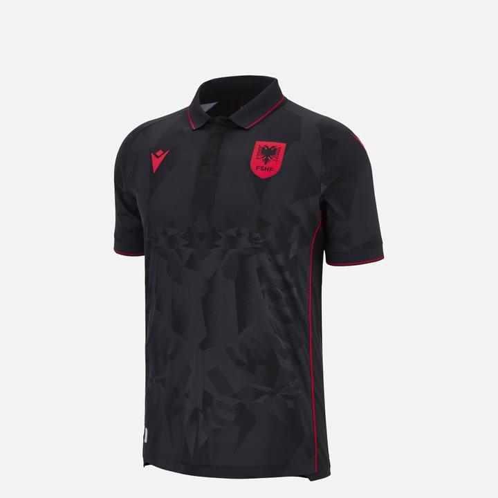 Image du produit Macron Albanie Enfants Troisième Maillot Euro (146, 152, 158)