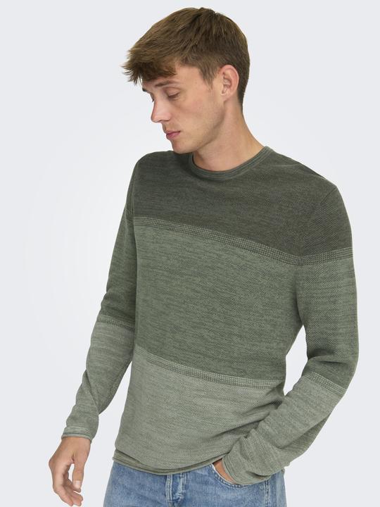 Produktbild Only & Sons Onsfelix Reg 12 Crew Knit Noos (XL)