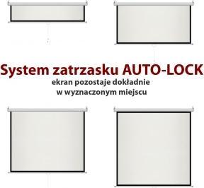 Immagine prodotto Art ER M72 4:3 EKRAN RĘCZNY PÓŁAUTOMAT 4:3 72 145x110cm MS-72 4:3
