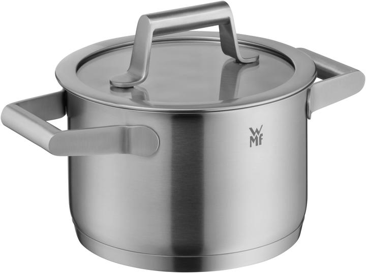 Produktbild WMF Topfset Induktion Kochtopfset 4tlg Glasdeckel Comfort Line Edelstahl matt (24 cm, Kochtopf)