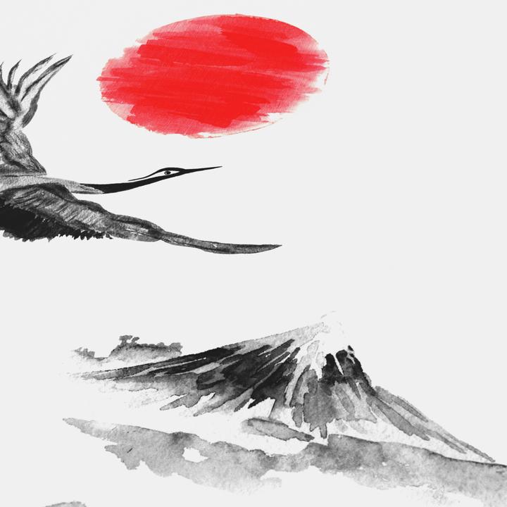 Actual product image Titanwolf Gaming Mouse Pad, 900 x 400mm XXL Speed Gaming Mouse Mat, Mousepad Extra Large Surface, Ink Sakura 6 (XXL)
