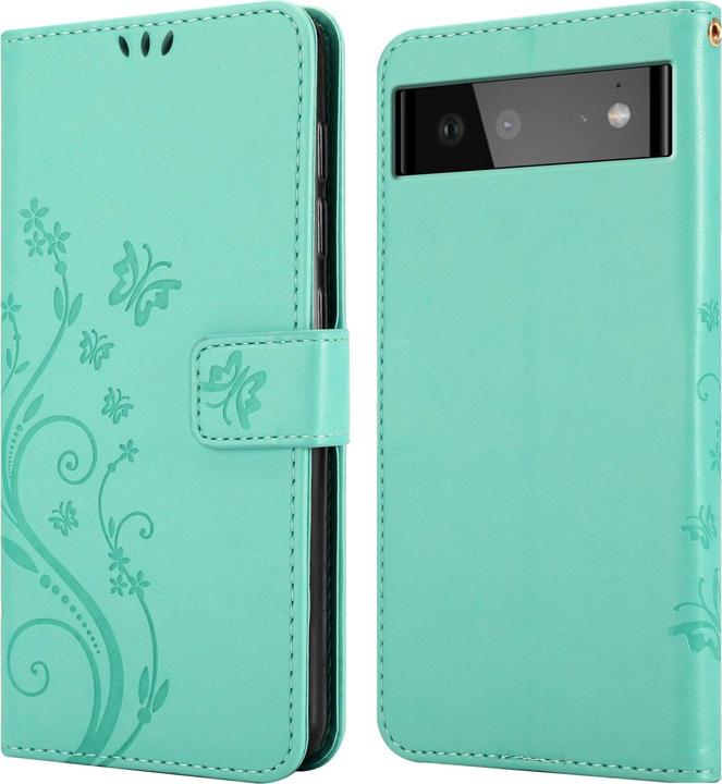 Image du produit Cadorabo Pochette Flower Book (Google Pixel 6a)