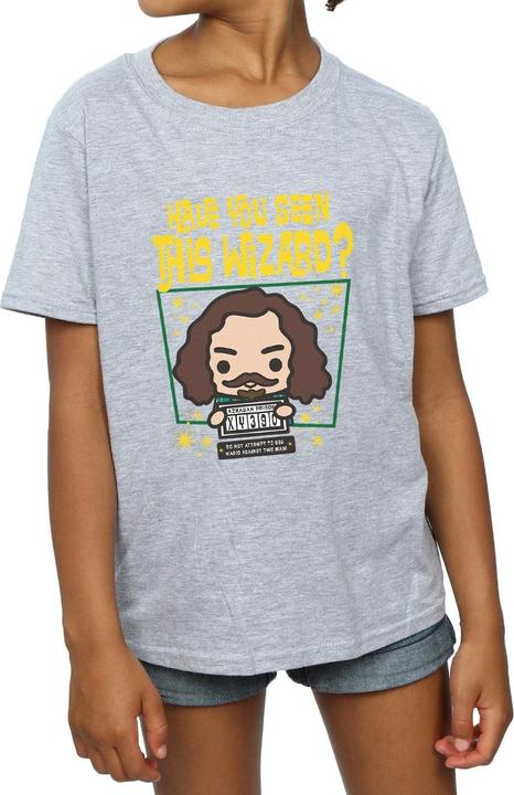 Actual product image Girls Sirius Black Azkaban Junior Cotton T-Shirt (116)