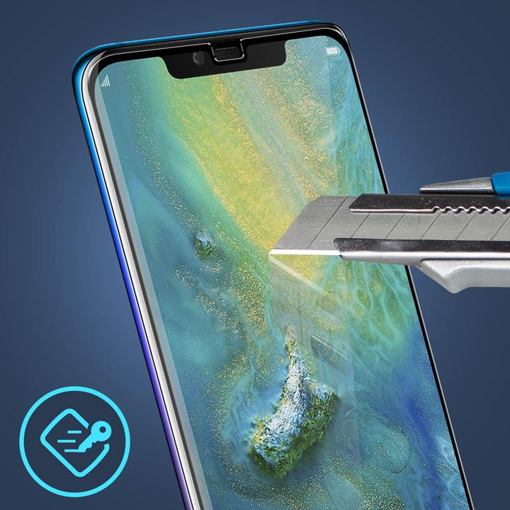 Actual product image Avizar bulletproof glass, glass protective film, protective glass (1 Piece, Mate 20 Pro)