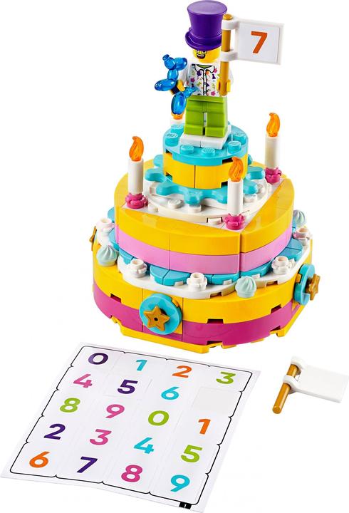 Actual product image LEGO Seasonal Birthday Cake 40382 (40382, LEGO Classic)