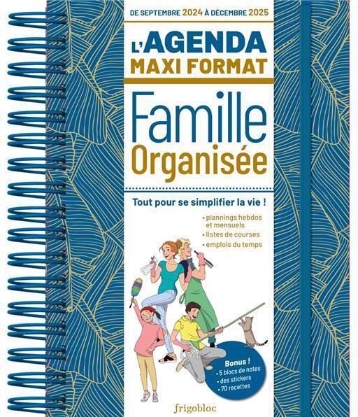 Immagine prodotto L'agenda formato maxi: famiglia organizzata (Francese)