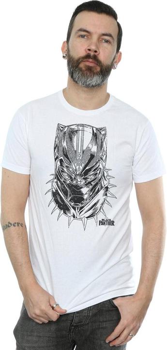 Immagine prodotto Maglietta Pantera Nera Spray Headshot (L)