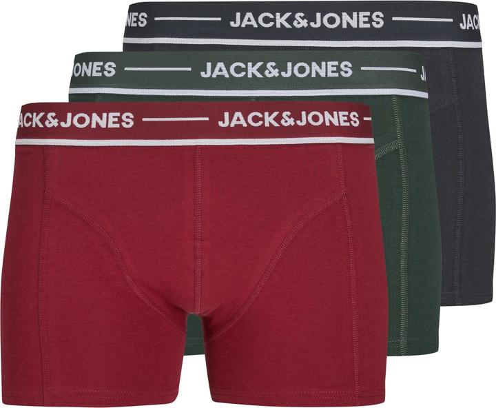 Image du produit Jack & Jones Jacclaus Solid Trunks 3 Pack Sn (S, Lot de 3)