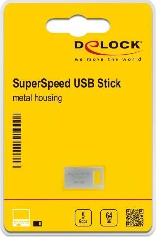 Image du produit Delock Clé USB (64 Go, USB 3.2, USB-A)