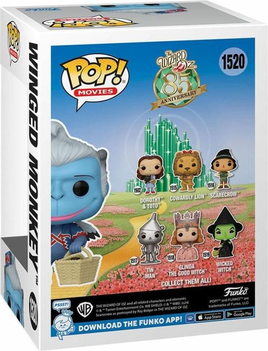 Image du produit Funko Le Magicien d'Oz POP! Movies figurine vinyle Winged Monkey w/CH(FL) 9 cm assortiment (6)