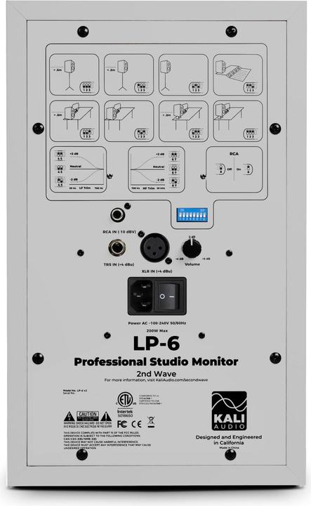Produktbild Kali Audio LP-6 2nd (Subwoofer aktiv, 1 Stk., 1x 80 W)