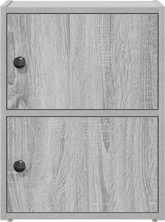 Actual product image VidaXL Bookcase Grey Sonoma 40x24x102 cm Wood-based bookcase