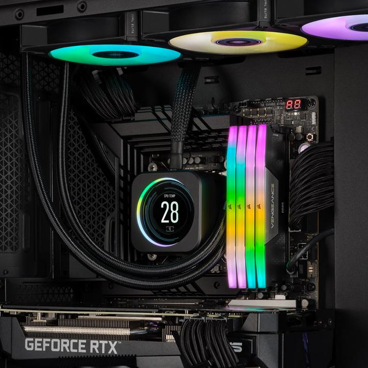 Produktbild Corsair Vengeance RGB (2 x 16GB, 6000 MHz, DDR5-RAM, DIMM)