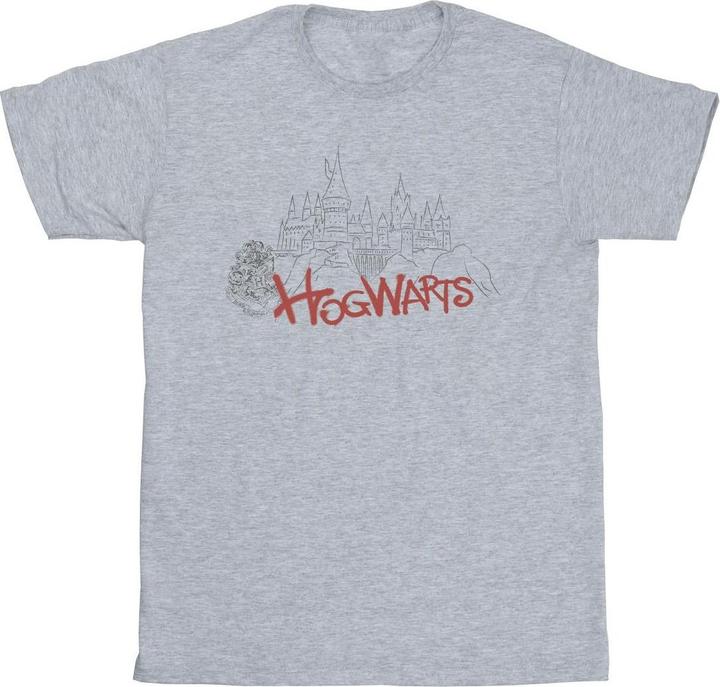 Immagine prodotto Hogwarts Castle Spray Maglietta Ragazze (152, 158)