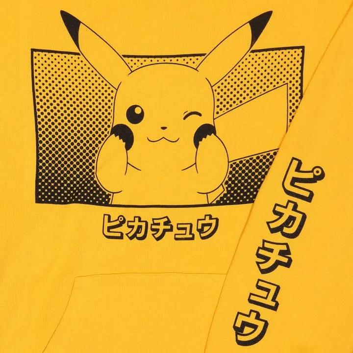 Produktbild Pokémon Katakana Kapuzenpullover (M)