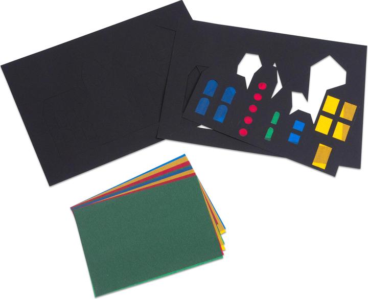 Produktbild Betzold Fensterbild Stadt, 12 Stück (630 g/m², 1 x)