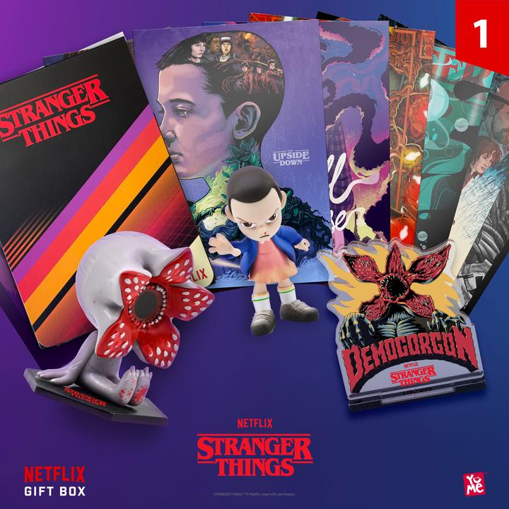 Actual product image YuMe Netflix Countdown Gift Box
