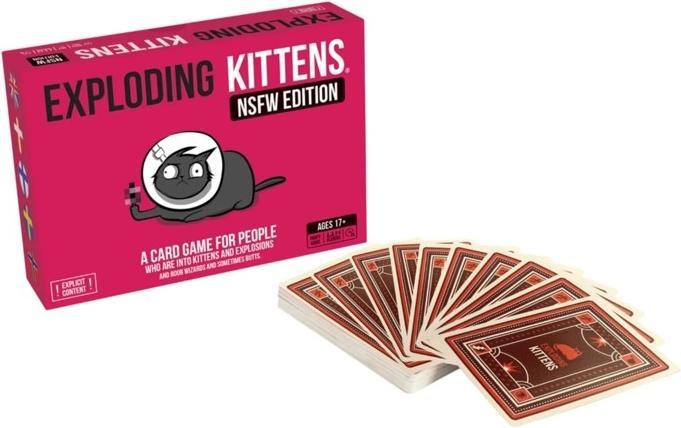 Actual product image Exploding Kittens NSFW Deck (English)