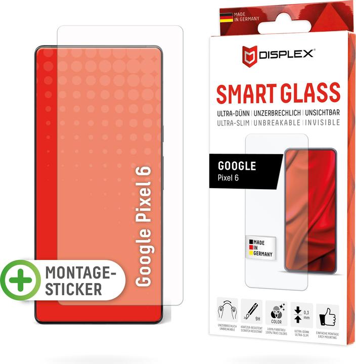 Actual product image Displex Smart Glass (1 Piece, Google Pixel 6)