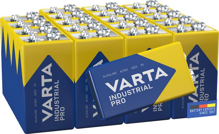 Image du produit Varta Industrie (1 pcs, 9V Block, 640 mAh)