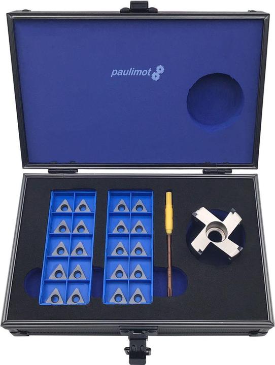Immagine prodotto Paulimot Messerkopf 50 mm + 20 x Ersatz-Schneidplatte