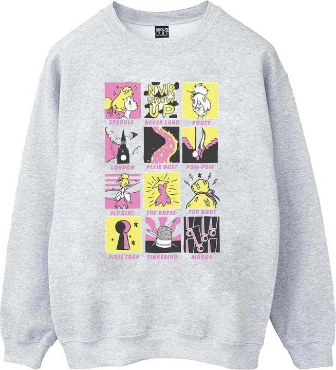 Disney Tinkerbell Squares Sweatshirt