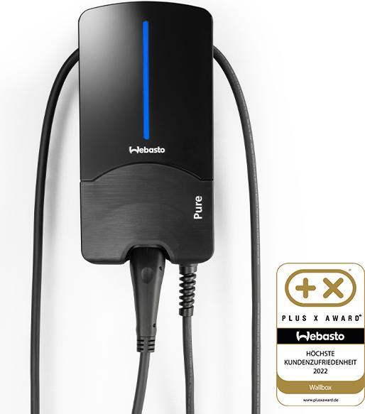 Actual product image Webasto Pure II (Type 2, 22 kW, 32 A, Hard wired)
