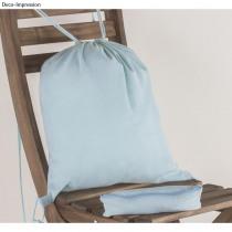 Produktbild Rayher Turnbeutel mit Kordelzug + Stiftetasche, hellblau