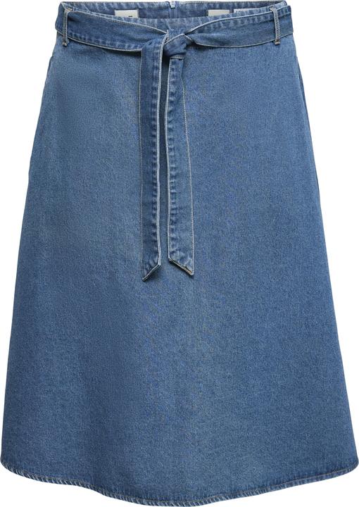 Vero Moda VMJOLENE Hohe Taille Midirock Jeansrock