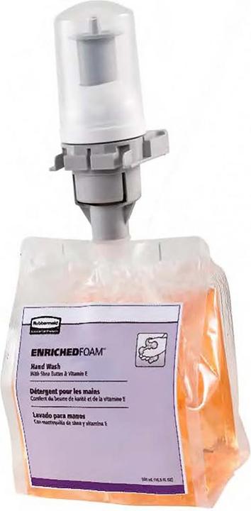 Rubbermaid Flex Handreiniger, Blumenduft, Kartusche, Grün, 500 ml (Flüssigseife, 500 ml)